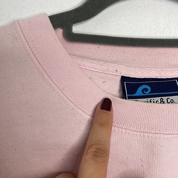 𝅺VINTAGE Pacific & Co. Ogunquit embroidered sweatshirt - Picture 8 of 10